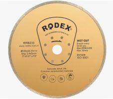 Алмазный диск по бетону (кафелю) RODEX 230х22.23мм RRB230