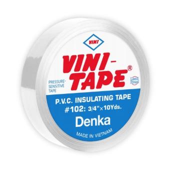 Изолента VINI TAPE ПВХ белая, 10 м х 18 мм