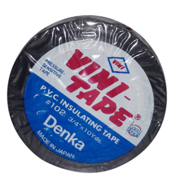 Изолента VINI TAPE ПВХ черная, 10 м х 18 мм