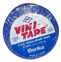 Изолента VINI TAPE ПВХ синяя, 10 м х 18 мм