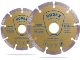 Диск алмазный по бетону 125x22.2х2 мм, Rodex RRA125