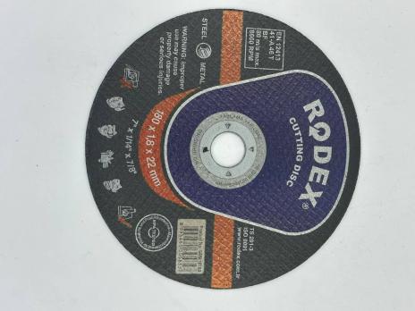 Диск отрезной по металлу RODEX 180x1.8x22.2мм SRM18180
