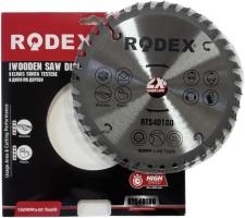 Диск по дереву с крупными зубьями 180мм*T40 22,2мм RTS40180 RODEX
