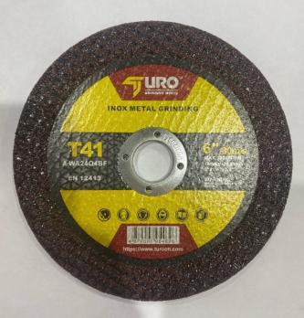 Шлифовальный абразивный диск Turo 150x22.2 мм