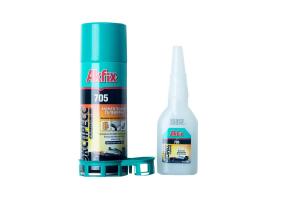 Клей двухкомпонентный 200мл+50гр Akfix 705 GA060B