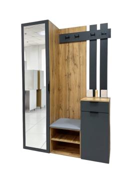 Прихожая Латина 2 дуб вотан, антрацит