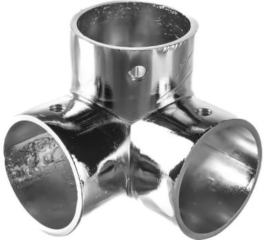 Соединитель угловой с 3-мя направлениями d-25 мм (2503)