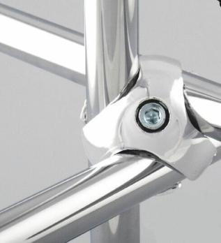 Держатель краб для 3-х труб d-25 мм 