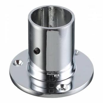 Фланец для трубы d-25 высокий с фиксатором