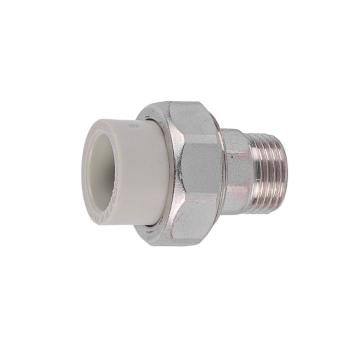 Муфта разъемная ППР с нар. рез. серый 25x3/4