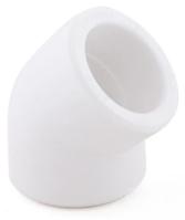 Отвод ППР 45° белый 20 Jakko