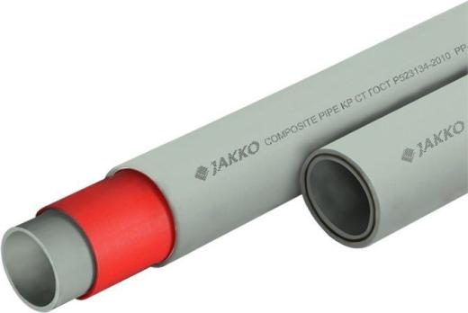Труба ППР стекловолокном серый (PN 20) 32 Jakko