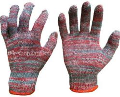 Перчатки х/б красные 