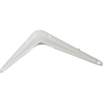 Угловая консоль 100×125 мм (4х5) белый