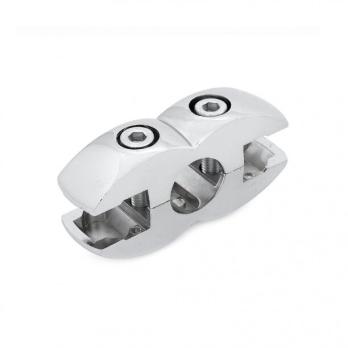 Держатель для стекла и панели двухсторонний d-25 мм (107)