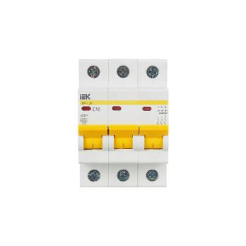 KARAT Автоматический выключатель ВА47-29 3P C 16А 4,5кА IEK