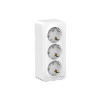 Розетка 3-ная о/у с з/к 16А 250В ИЗОЛ.ПЛ. Systeme Electric 